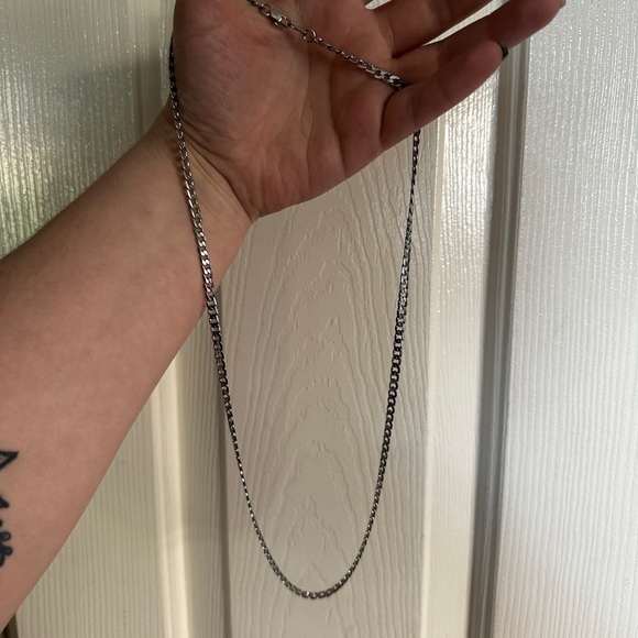 PROSTEEL 5MM Curb Cuban Chain Necklace 22" 316L Stainless Steel streetware - Picture 2 of 8